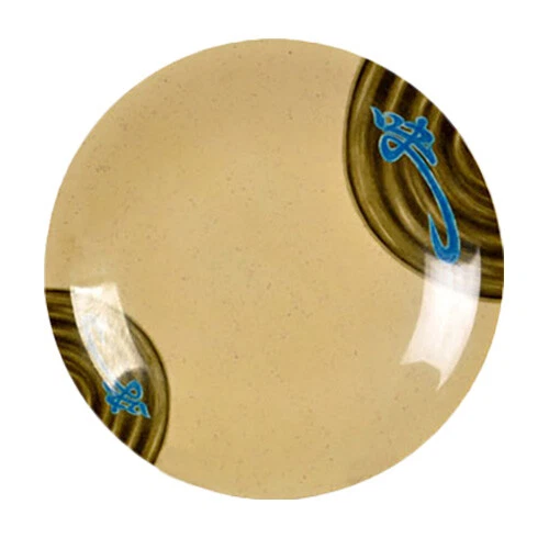Thunder Group 1305J 5-1/4" Wei Pattern Melamine Dinner Plate - 1 Doz