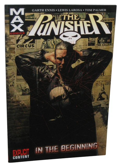 Marvel The Punisher Vol. 1 In Beginning (2006) Max Comics Paperback Book
