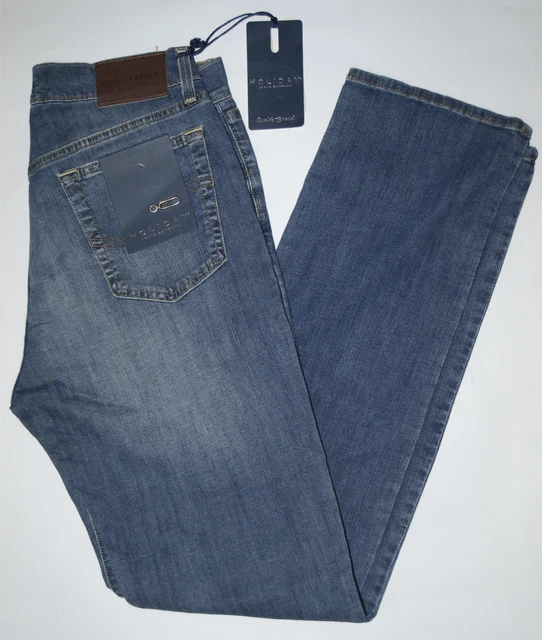 Jeans Holiday élastique Lumière Taille 46 à 60 - Coupe Cigarette Bleu Foncé - Haute Taille - Neuf Avec étiquette