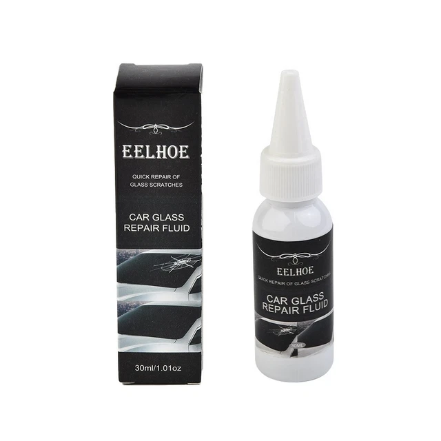 Kit Riparazione Crepe Parabrezza Auto - 3 Liquidi Da 20 Ml Con Pellicole - Foto 12