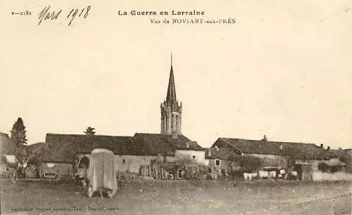 Cpa La Guerre En Lorraine Vue De Noviant Aux Pres