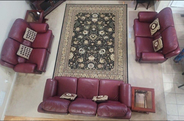 Rooms Togo Reclining sofa set plus an extra loveseat total 3 pcs set