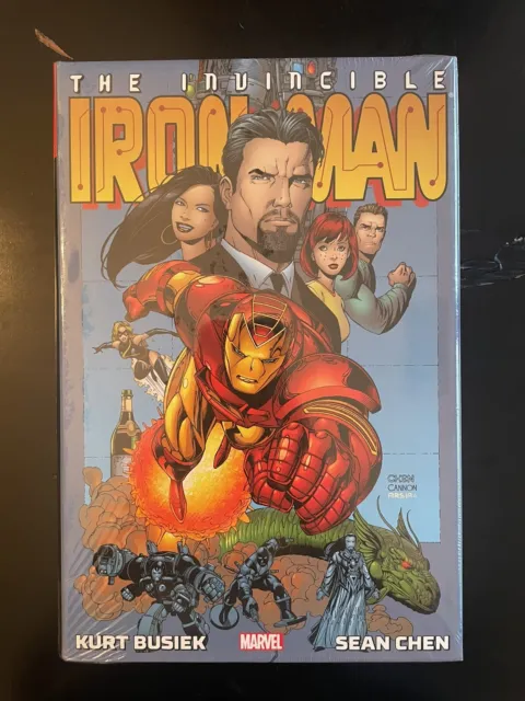The Invincible Iron Man Omnibus Kurt Busiek & Sean Chen RARE OOP Hardcover