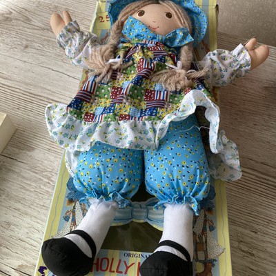Holly Hobbie 25th Anniversary Collectors Edition in box rag doll retro 1993