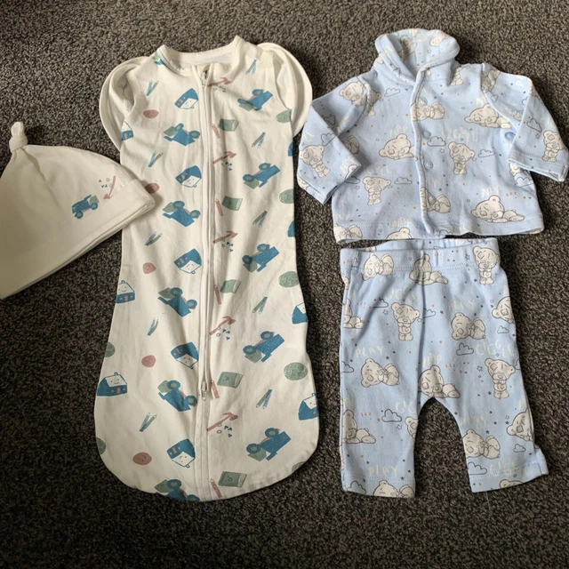 Newborn/Tiny Baby/First Size/0 Months Baby Boy Bundle.