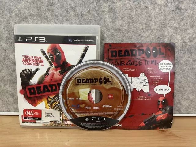 Marvel Dead Pool Deadpool Sony PS3 Playstation 3 RPG Action