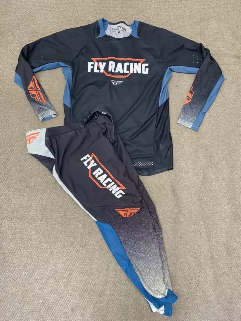 Fly Racing Evolution Jersey & Pant Set Riding Gear Dirt Bike MX ATV fox thor