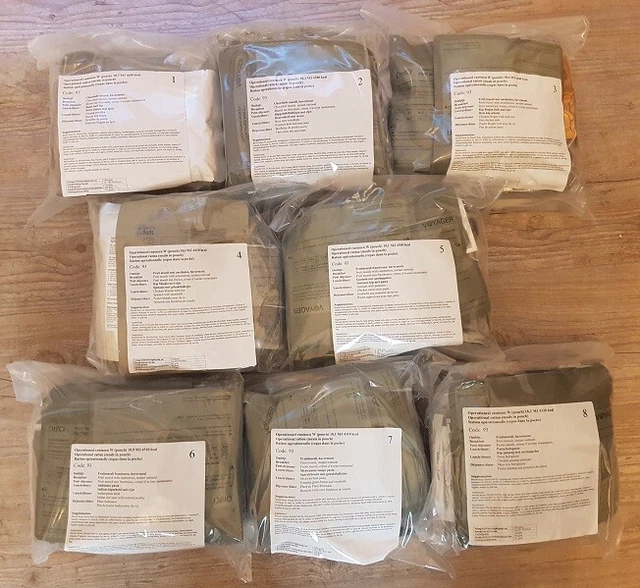 Ration Militaire MRE Américaine - Repas Prêt à Manger Beef Taco, Idéal Survival, Camping, Urgence - 4