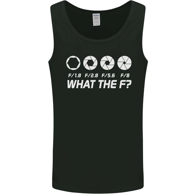 Gilet canottiera da uomo Photography What the F Stop Photographer