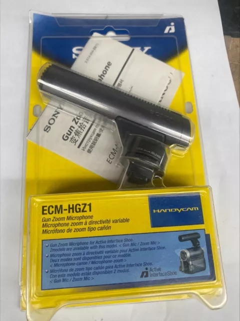 Sony ECM-HGZ1 Mono Shotgun Mic for HDR-HC1/HC5/UX1/UX5 DCR-PC55/SR100/SR200