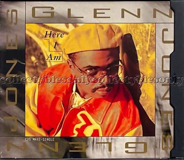 Glenn Jones ~ "Here I Am / Round And Round (Remix)" ~ 1994 Maxi CD Single