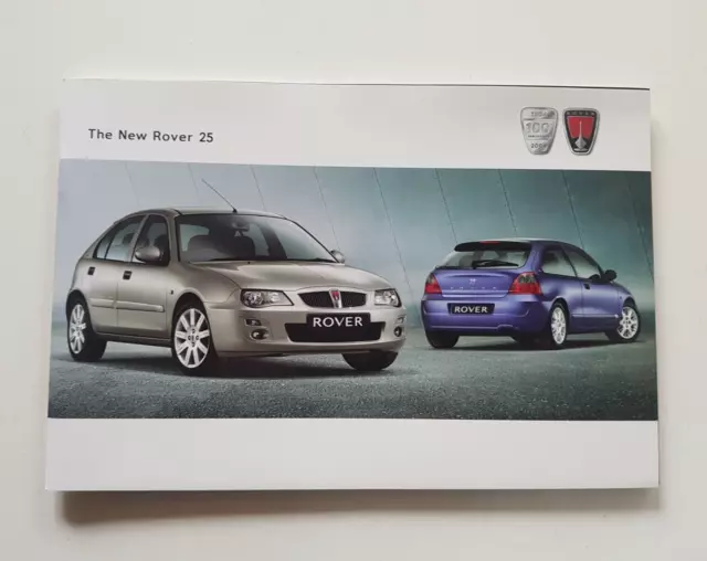 Rover 25 2004 Sales Brochure