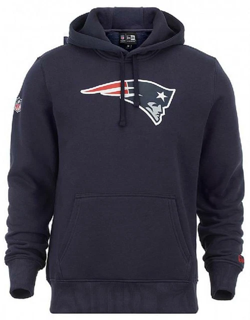 New Era New England Patriots Felpa con Cappuccio NFL Team Mens Fans M L XL XXL