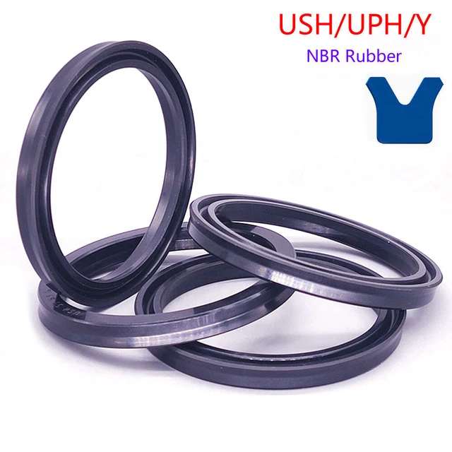 NBR RUBBER USH/UPH/YCUP Hydraulic Cylinder Piston Rod Oil Seal Rings