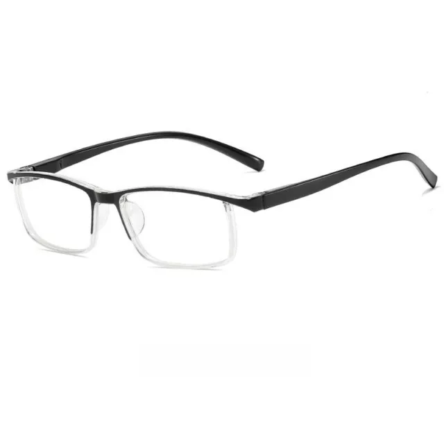 Blue Light Resistant Trendy Resin Men Women Comfortable Reading Glasses