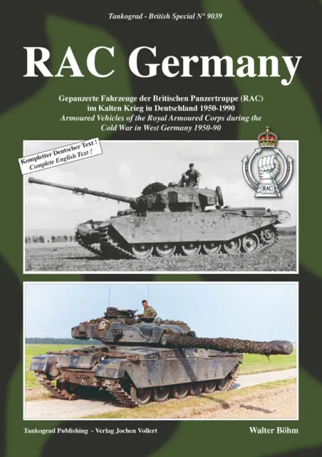 Tankograd 9039: RAC Germany Gepanzerte Fahrzeuge der Britischen Panzertruppe