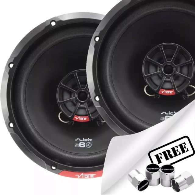 Vibe Lautsprecher Set Serie 6 Audio 6,5" 480w Auto Tür Regal Koaxial SLICK6-V7. Kappe✅