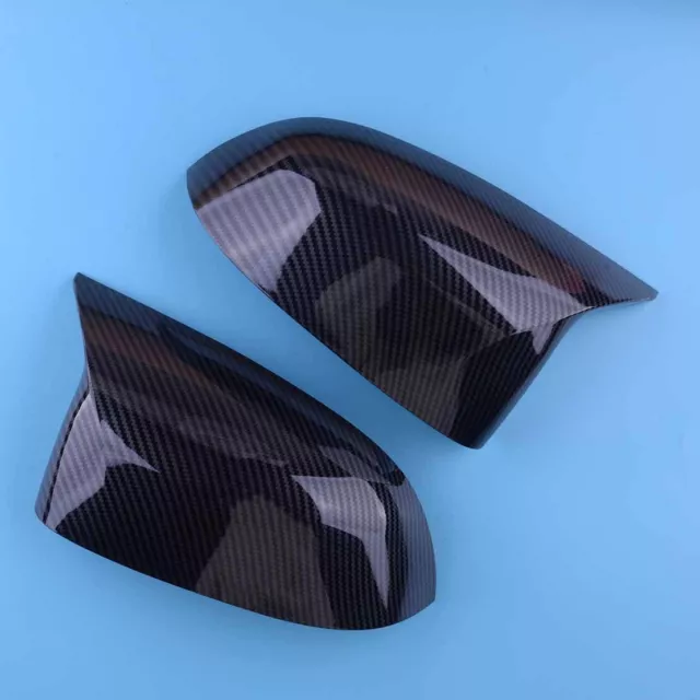 2pcs Wing Side Mirror Cover Cap fit for BMW X3 X4 X5 X6 X7 G01 G02 G05 G06