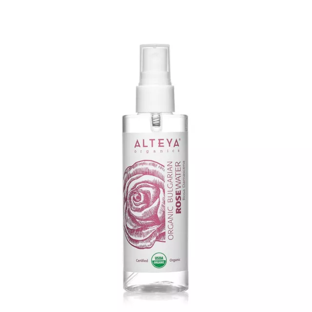 Alteya USDA Organic Rose Water - 3.4 Fl Oz/100mL