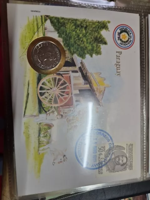 Numisbrief International -  Paraguay 1989