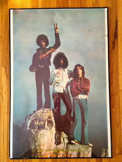 Jimi Hendrix 1969 Rare Vintage Poster