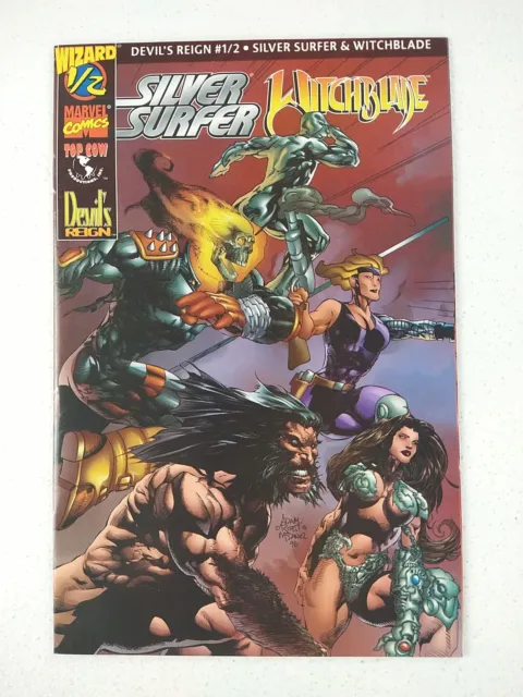 Silver Surfer Witchblade: Devil's Reign #1/2 (1997 Wizard/Marvel Comics)