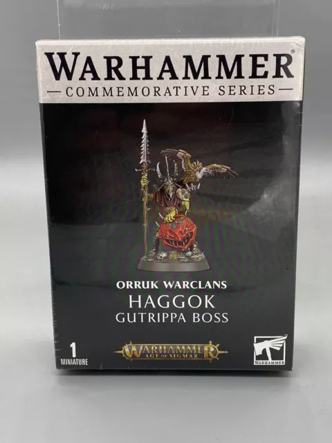 GW AoS - Commemorative Series Orruk Warclans Haggok Gutrippa Boss (3J)