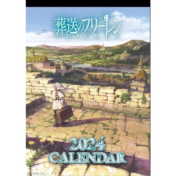 FRIEREN BEYOND JOURNEY'S End 2024 Wall Calendar ENSKY A2 Japanese TV