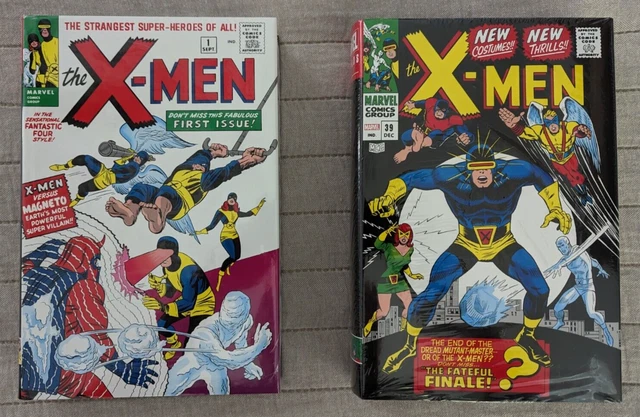 The X-Men Omnibus Vol 1 & Vol 2 Jack Kirby Alex Ross HC New