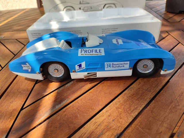 RARE VOITURE EN Tole Paya Chrysler Rouge Made In Spain 30 Cm 1/16 EUR