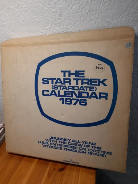 STAR TREK : vintage stardate calendar 1976