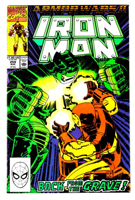 IRON MAN #259 Marvel Comics VF/NM 1990 Never Read Comic Book