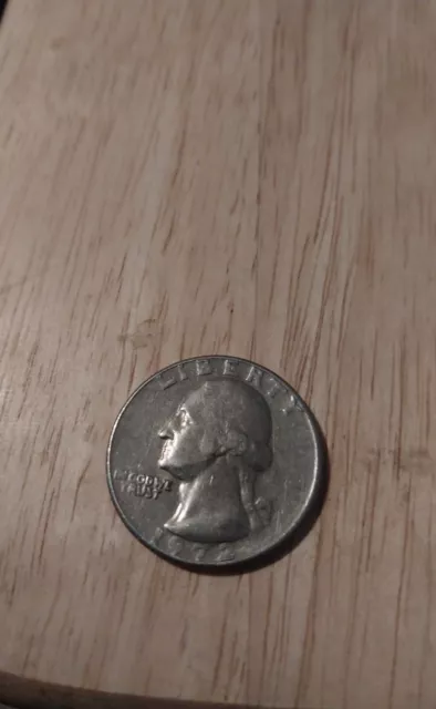1972 Error Quarter Coin No Mint Mark