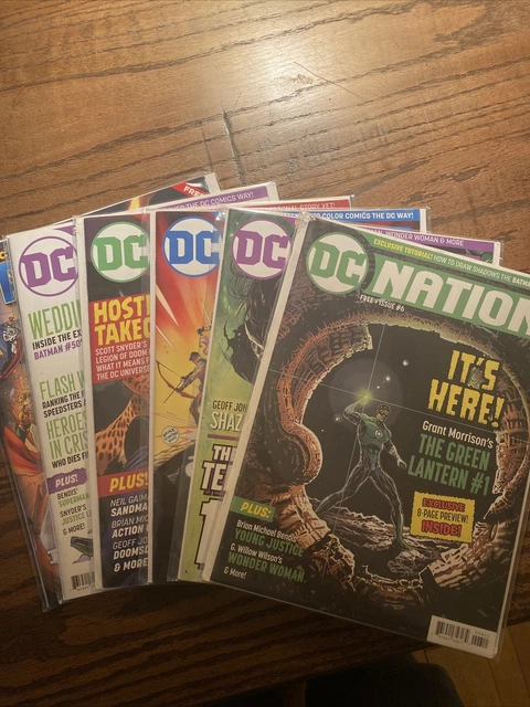 NOUVEAU LOT DC Nation #1-6 2019 Superman, Joker, Batman, Green Lantern ...