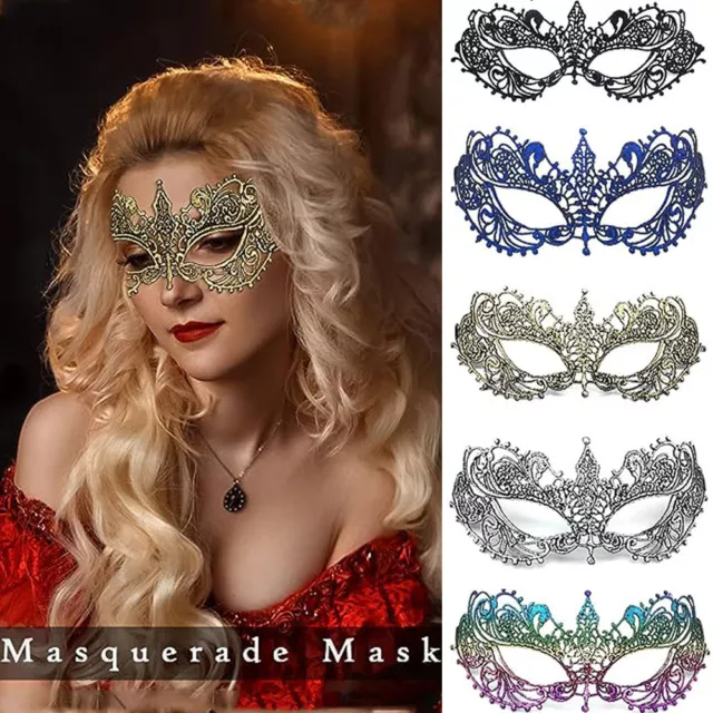 Masquerade Venetian Lace Eye Face Mask Fancy Dress Halloween Party Costume Lady