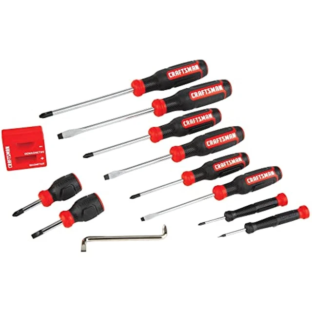 CRAFTSMAN SCREWDRIVER Set with Precision Screwdrivers, 12
