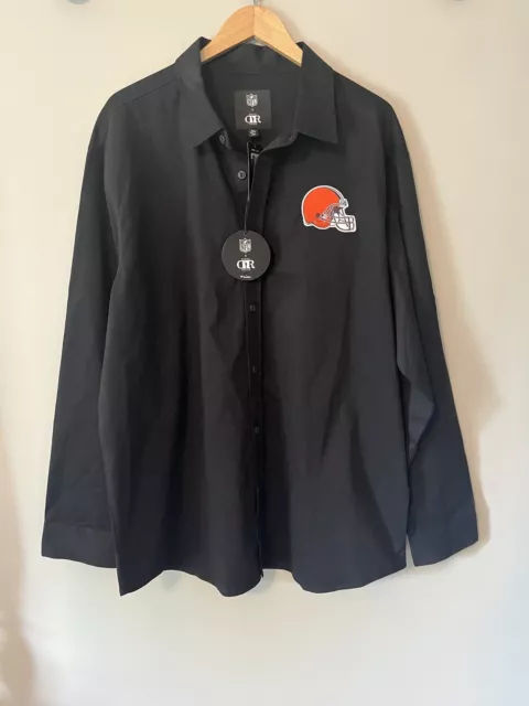 New! Cleveland Browns NFL x Darius Rucker Collection Men's XL Shirt Black (514)