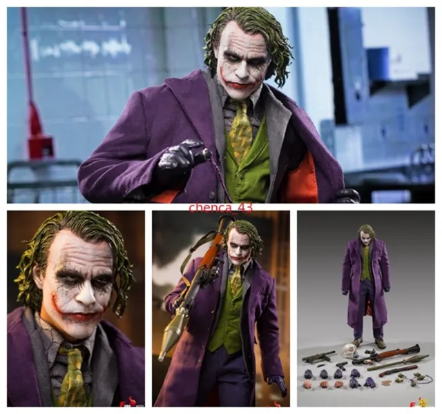 Fire 1/4 SCALE 18'' Joker Figure A030 Batman The Dark Knight Model Collect Gifts