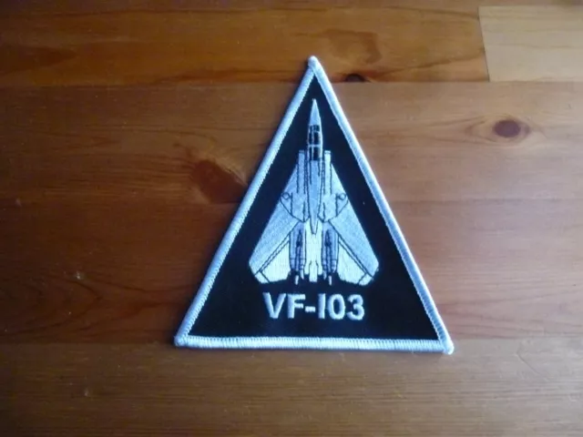 VF-103 Jolly Rogers Patch Triangle Nas Oceana F-14 Tomcat US Navy CVW