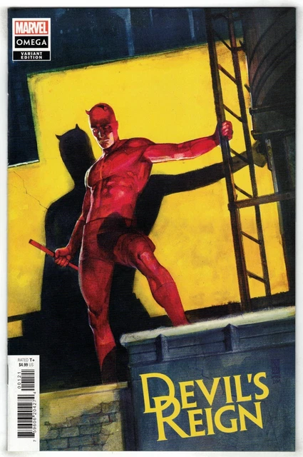 Devils Reign Omega #1 1:50 Alex Maleev Variant Marvel 2022 VF/NM