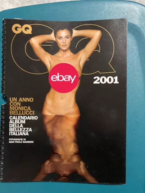 calendario GQ Monica Bellucci 2001