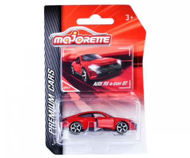 Majorette 212053052Q41 Premium Cars Audi RS e-tron GT, rot NEU & OVP