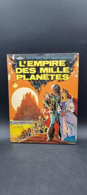 BD Valérian Tome 2 L'Empire des mille planètes de Mézières Dargaud 1971 EO