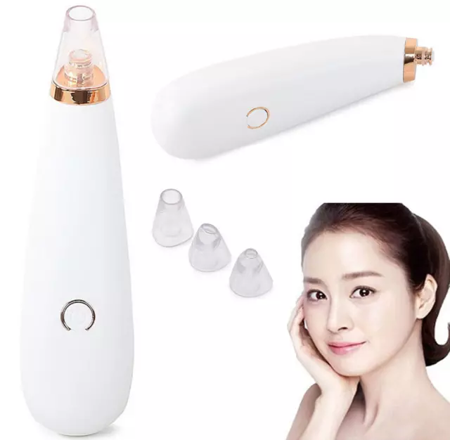 Aspirateur Micro-Dermabrasion Points Noirs Extracteur Comédons Boutons Graisse