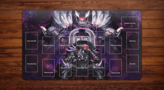 YuGiOh Playmat Caius Shadow Erebus Monarch Underworld Chaos Frog Mouse Pad