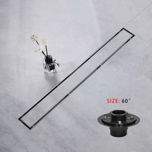60 INCH SHOWERS Floor Bathroom Drain with shower drain base flange New