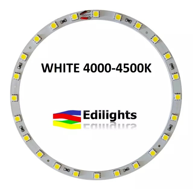 Modulo A Cerchio 24 Led Smd 5050 Ring 150Mm/134Mm 12V Luce Bianca 4000-4500K