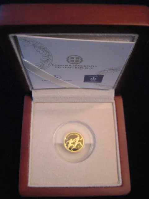 Mds Griechenland 50 Euro 2016 Pp / Proof "Olympia", Gold 3