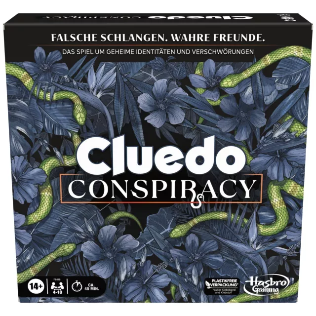 Cluedo Conspiracy Brettspiel für Erwachsene Jugendlich Deutsche Version SEHR GUT