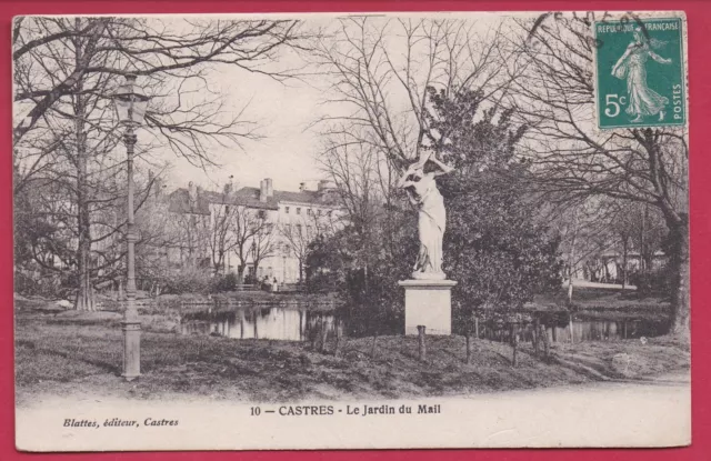 CPA Le Jardin du Mail - Castres - Tarn (81L)